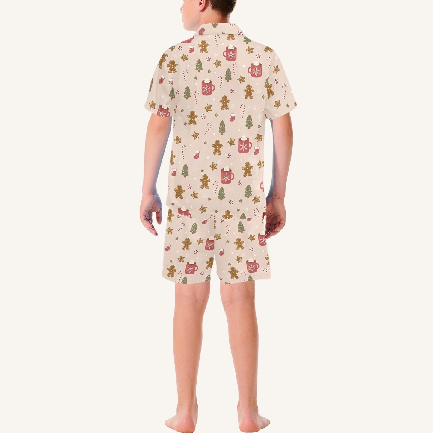 Cookies For Breakfast Big Kids Short Sleeve Pajama Set