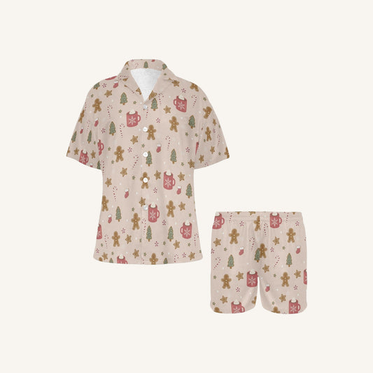 Cookies For Breakfast Women's Short Pajama Set