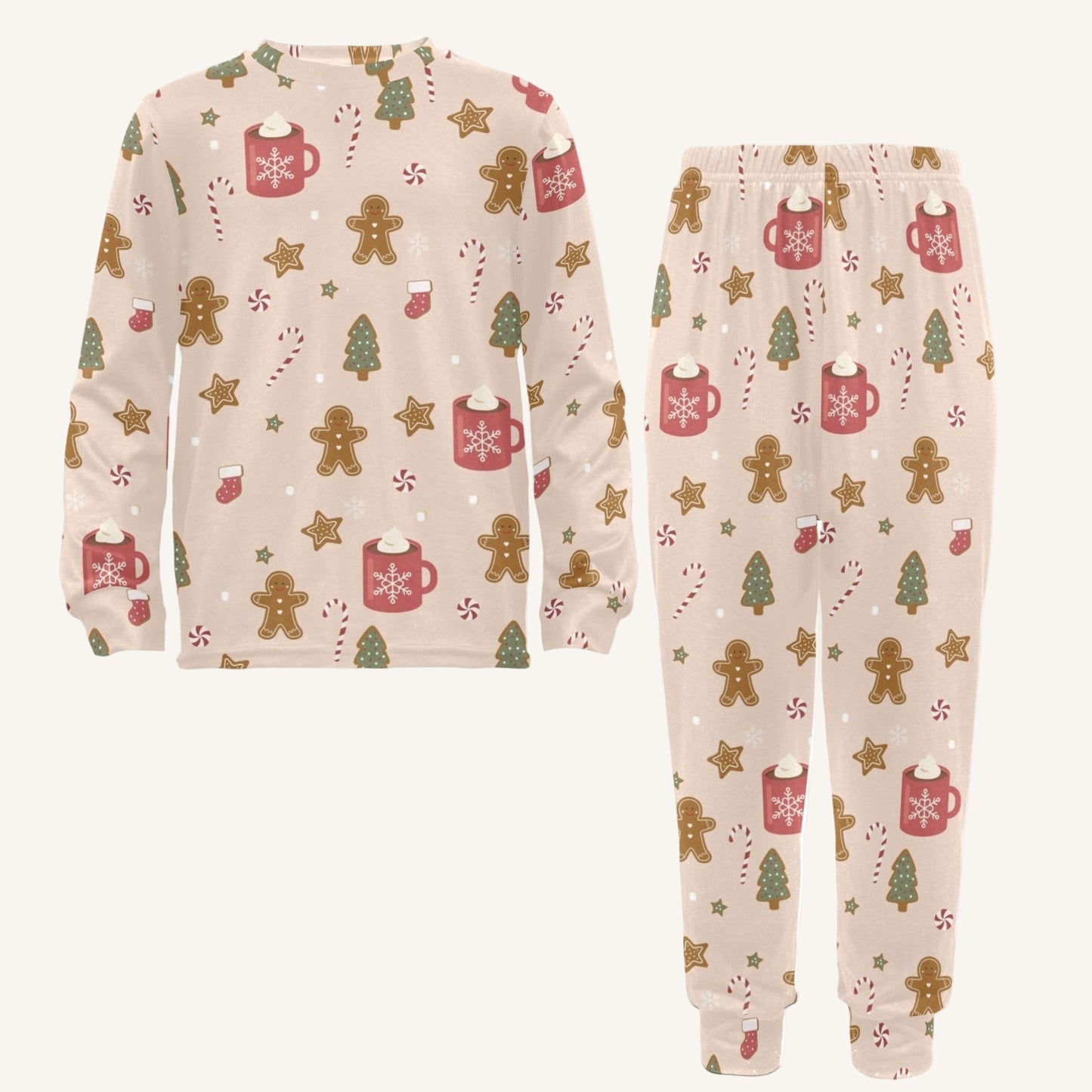 Cookies For Breakfast Little Kids Crew Neck Pajama Set
