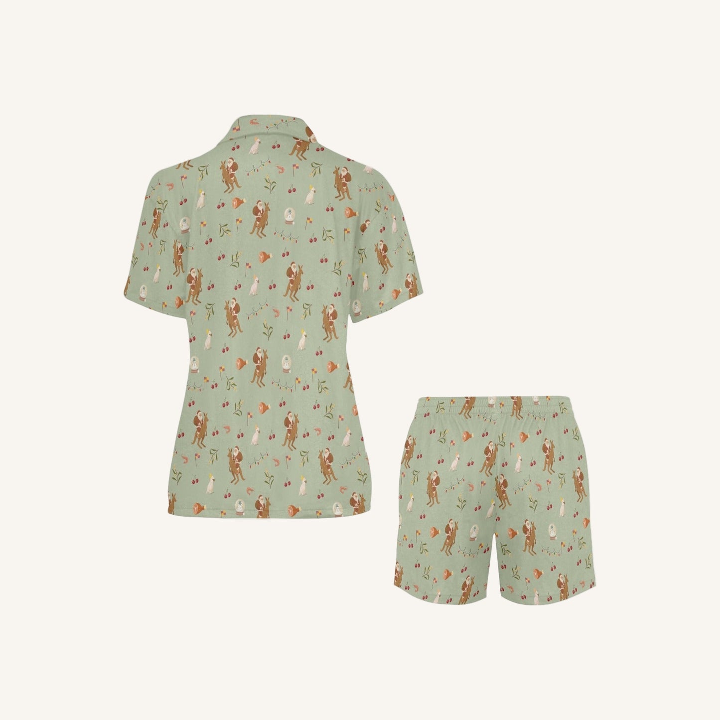Christmas Down Under Women's Short Pajama