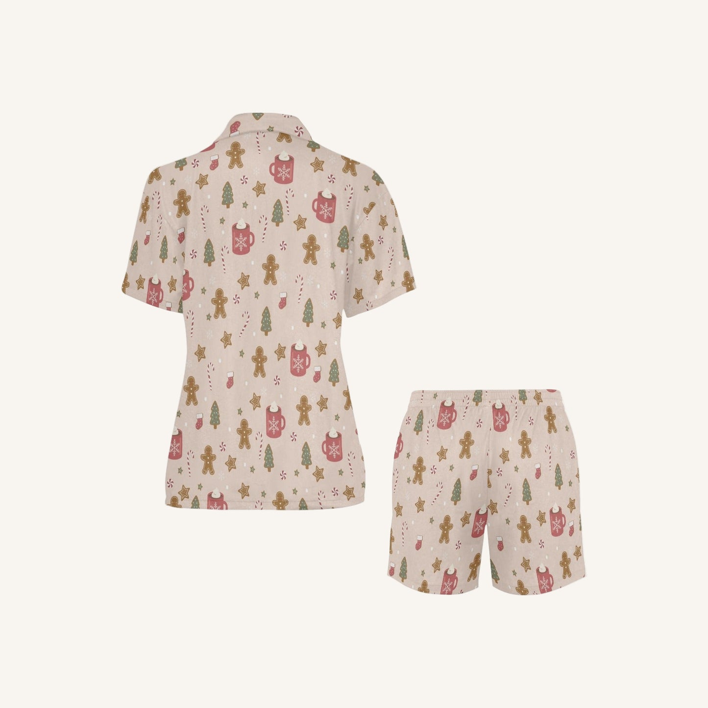 Cookies For Breakfast Women's Short Pajama Set