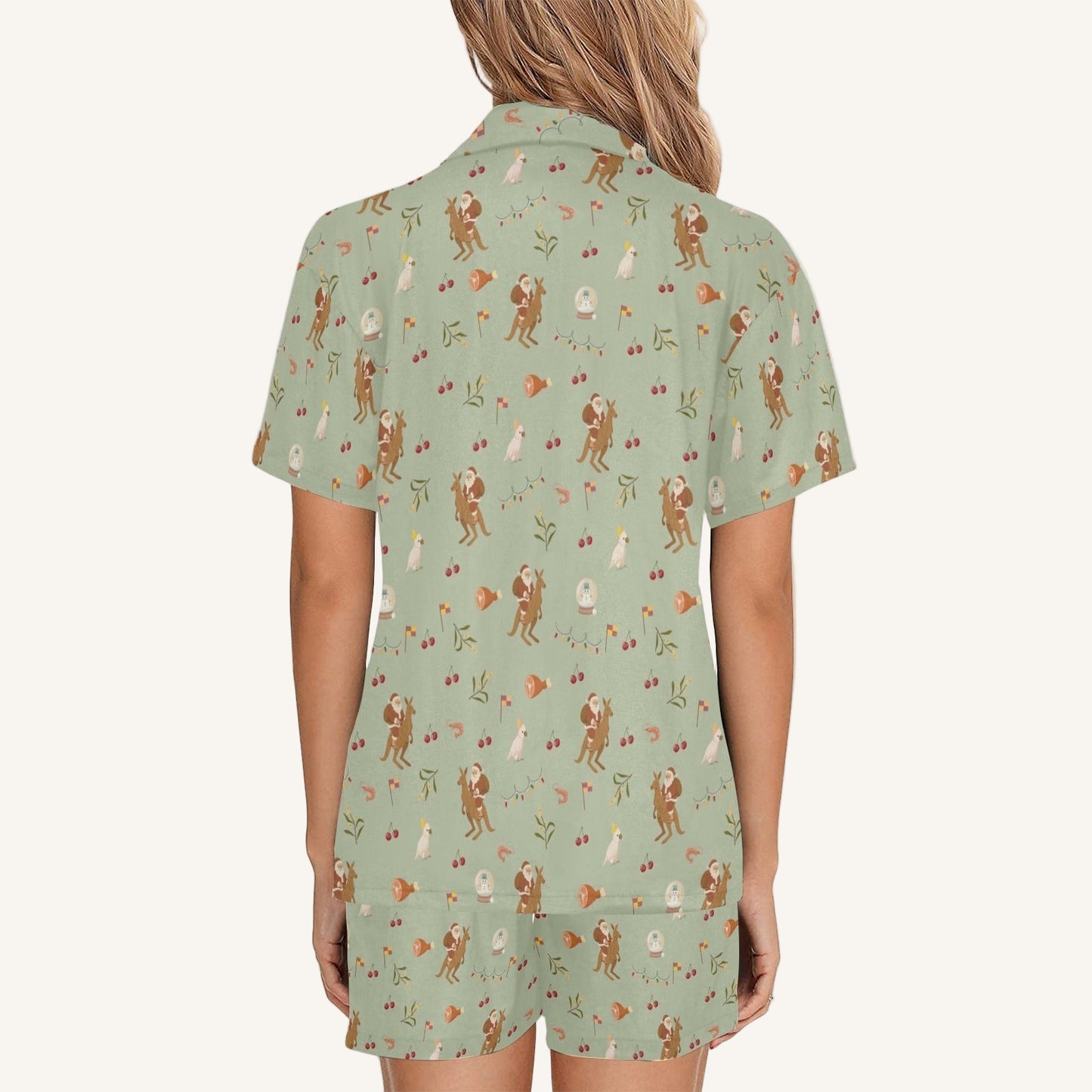 Christmas Down Under Women's Short Pajama