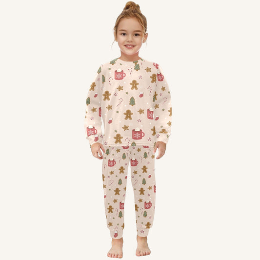 Cookies For Breakfast Little Kids Crew Neck Pajama Set