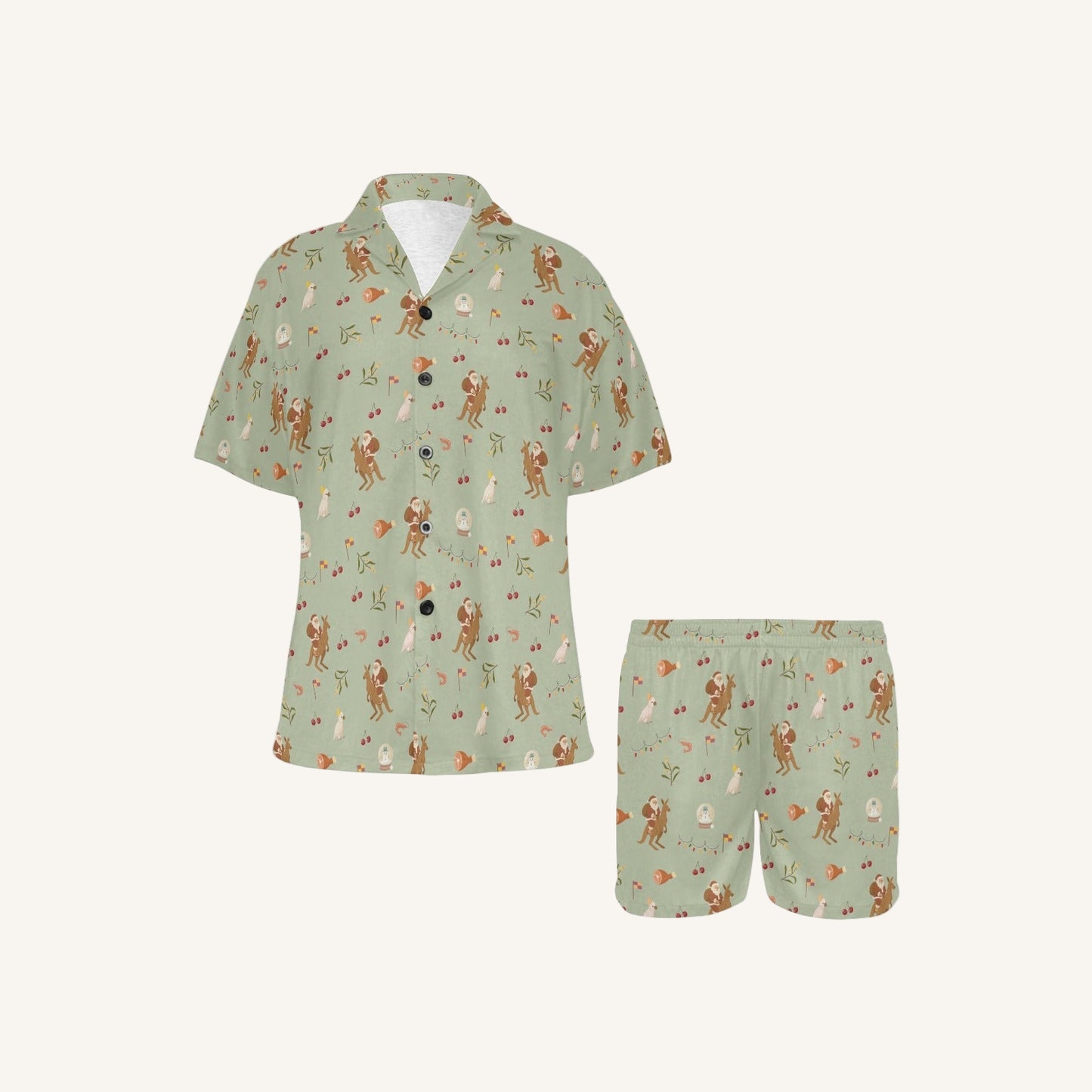 Christmas Down Under Women's Short Pajama