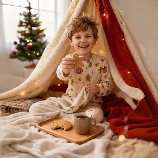 Cookies For Breakfast Little Kids Crew Neck Pajama Set