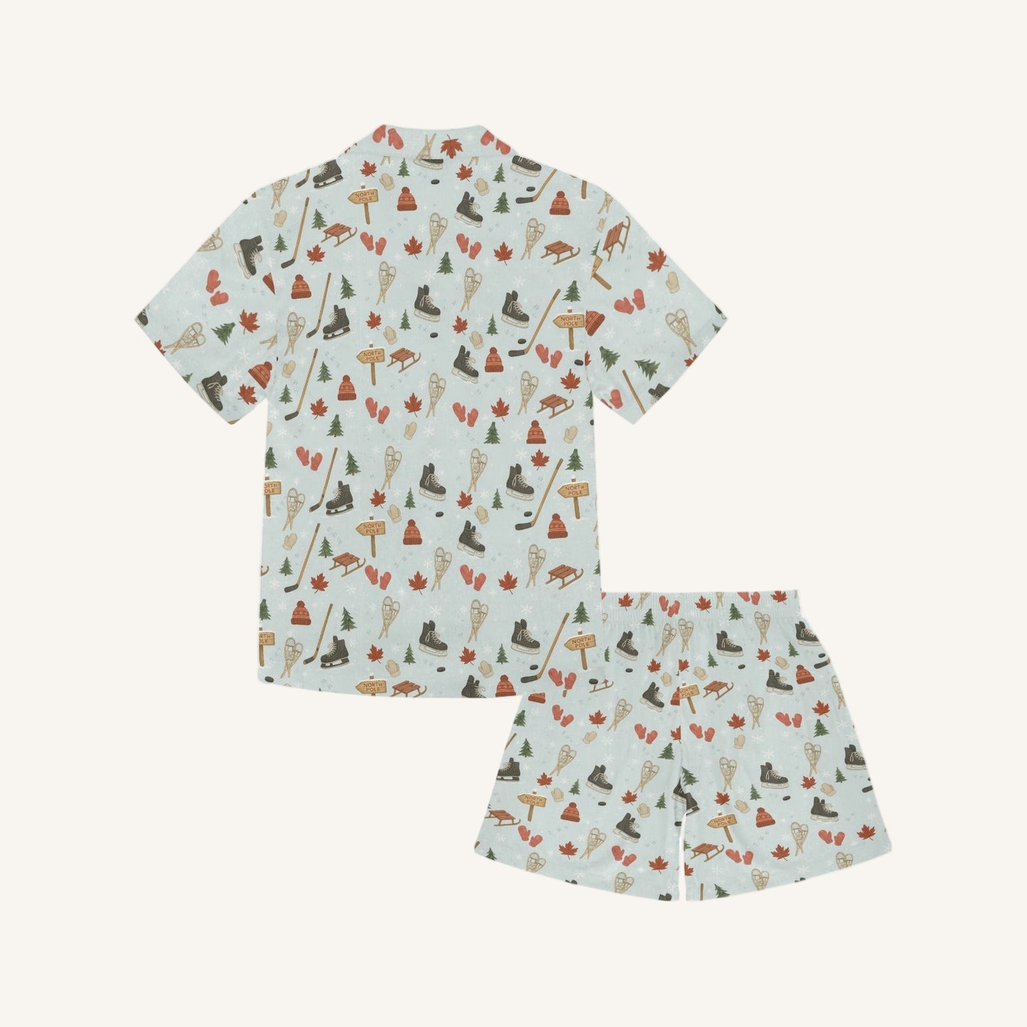 Cold Hands Warm Hearts Little Kids Short Pajama Set