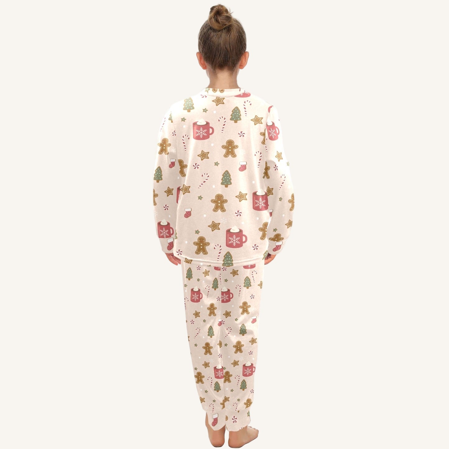 Cookies For Breakfast Big Kids Crew Neck Pajama Set