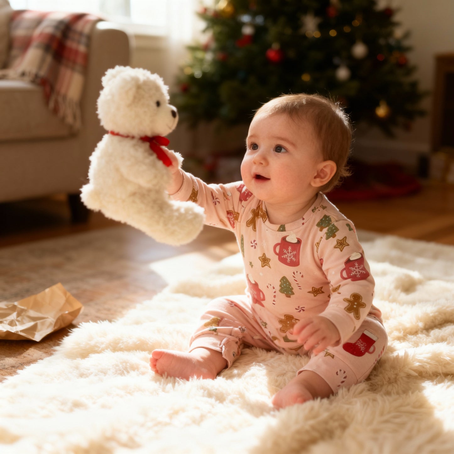 Cookies For Breakfast Baby Long Sleeve Romper