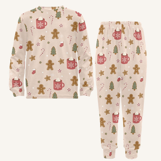 Cookies For Breakfast Little Kids Crew Neck Pajama Set