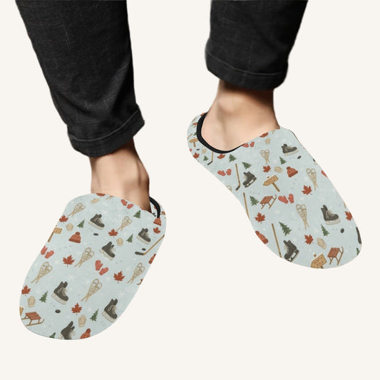 Cold Hands Warm Hearts Men's Slippers