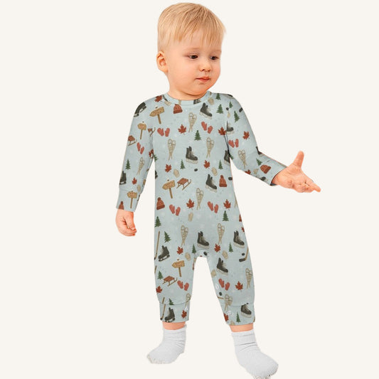 Cold Hands Warm Hearts Baby Long Sleeve Romper Long Sleeve Baby Romper