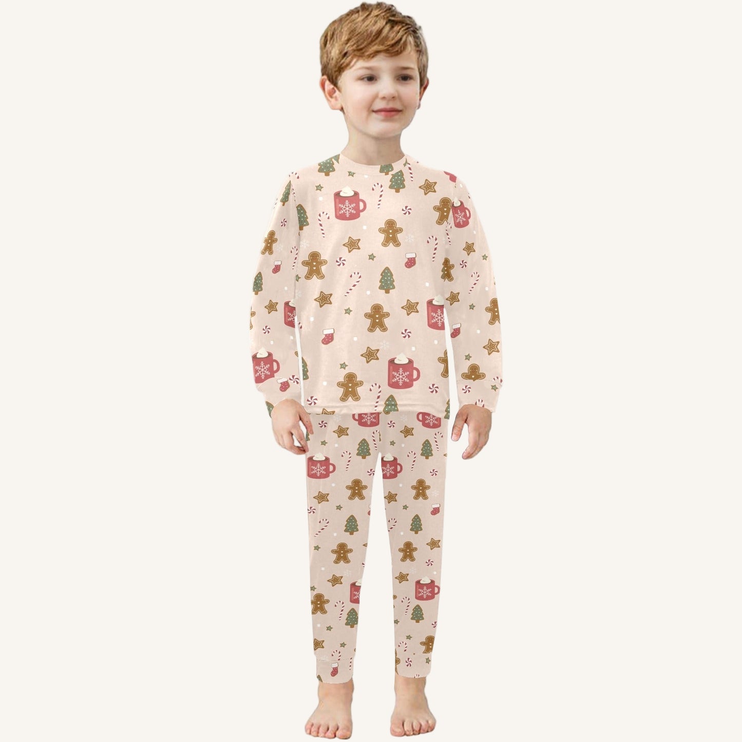 Cookies For Breakfast Little Kids Crew Neck Pajama Set