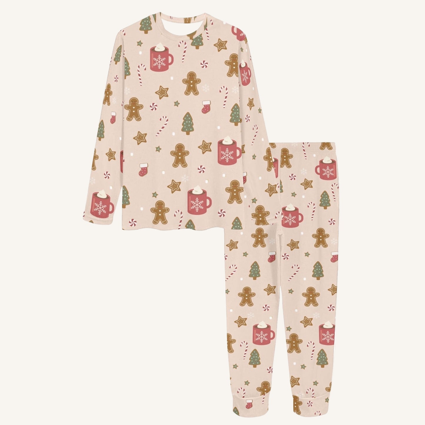 Cookies For Breakfast Women's Crew Neck Pajama Set
