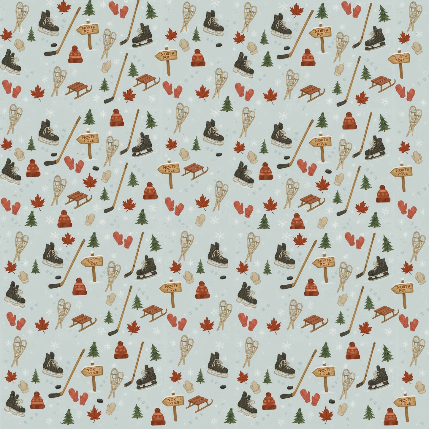 Cold Hands Warm Hearts Women's Crew Neck Pajama Set