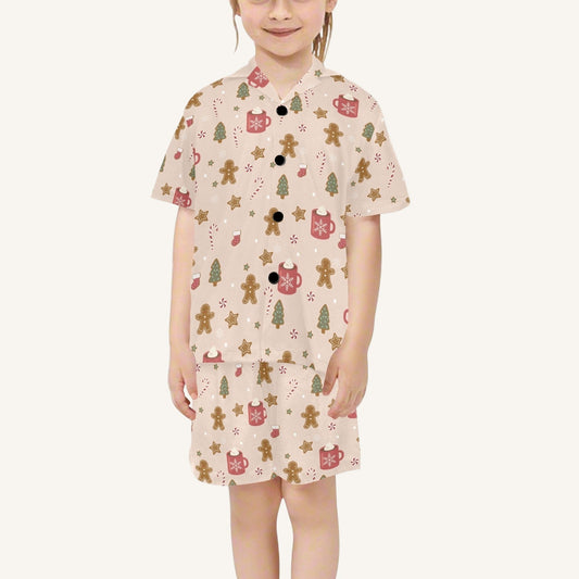 Cookies For Breakfast Little Kids Short Sleeve Pajama Set