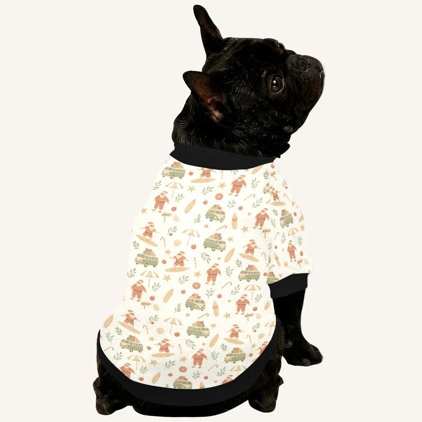 Surfing Santas Dog Shirt